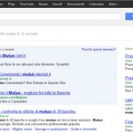 Annunci Google Adwords sfondo Blu
