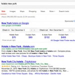 Google Hotel Finder sponsored in SERP Google Hotel Finder sponsorizzato in SERP (23/11/2012)