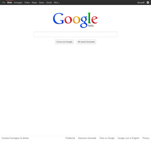 homepage google.it barra ricerca in alto homepage google.it barra ricerca in alto