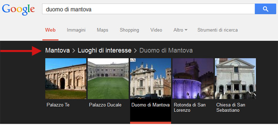 Duomo di Mantova Knowledge Graph carousel
