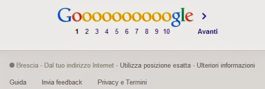 Google località Brescia footer