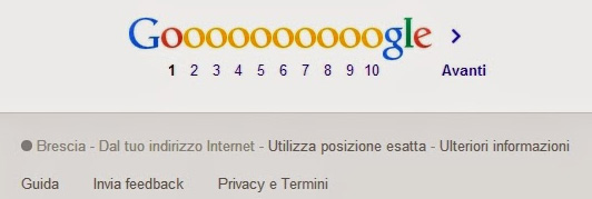 Google località footer