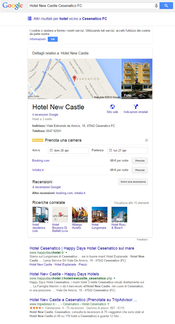 Google My Business Knowledge Graph 2015